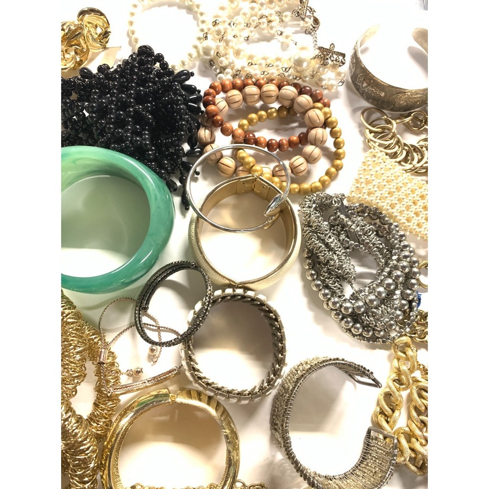 Bracelets -Large Lot of  Various Bracelets - 50+